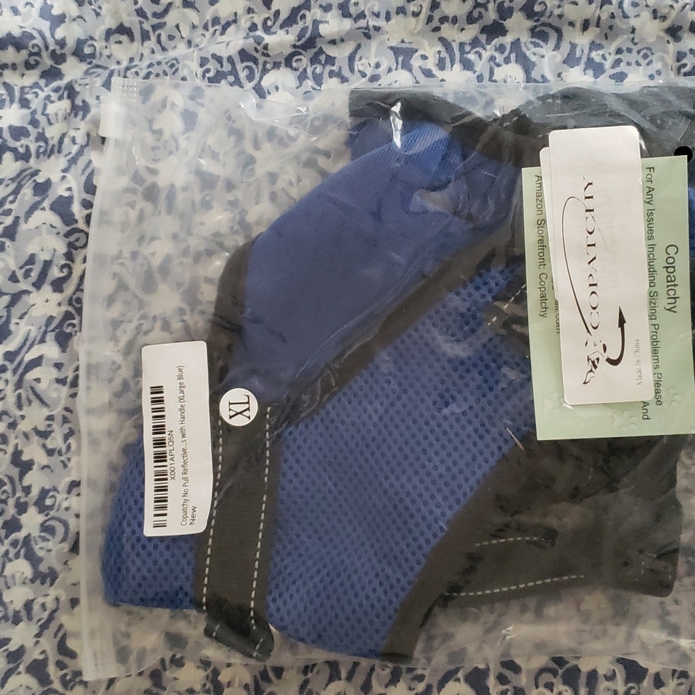 NIB Copatchy XL No Pull Reflective Dog Harness